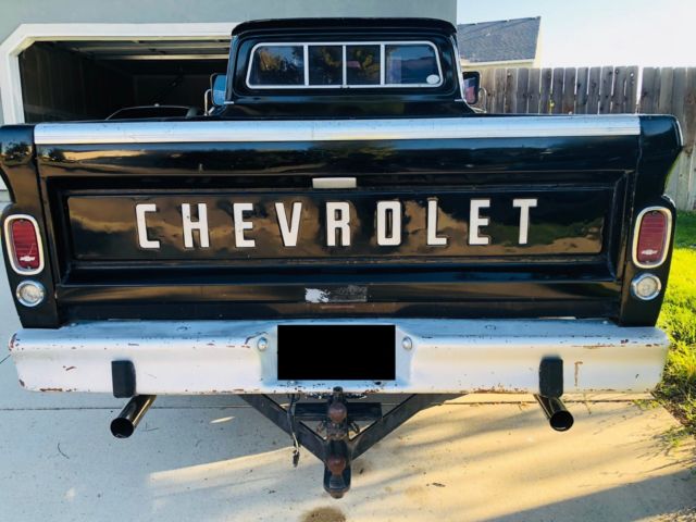 1966 Black Chevrolet C/K Pickup 2500 Standard Cab Pickup