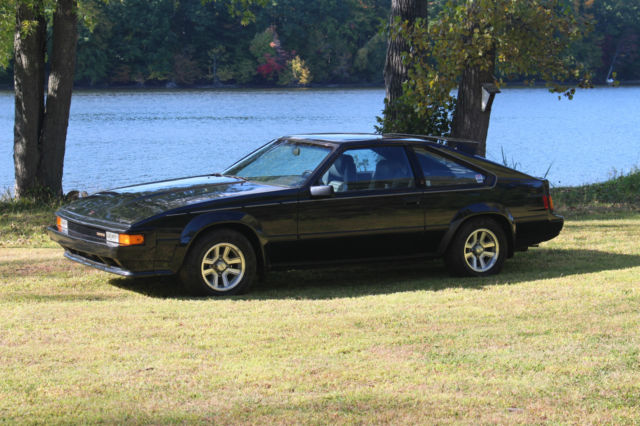 1984 Black Toyota Supra Hatchback