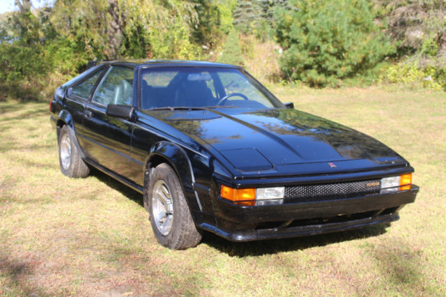 1984 Black Toyota Supra Hatchback
