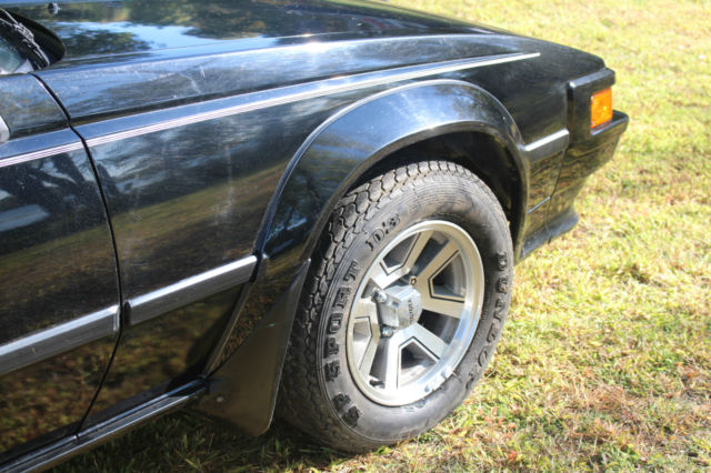 1984 Black Toyota Supra Hatchback