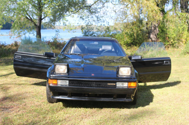 1984 Black Toyota Supra Hatchback