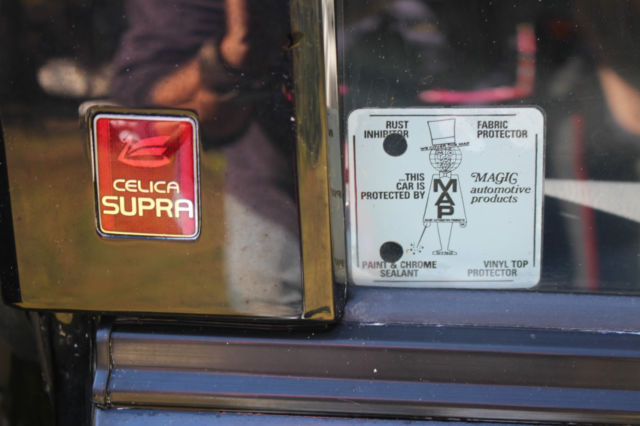 1984 Black Toyota Supra Hatchback