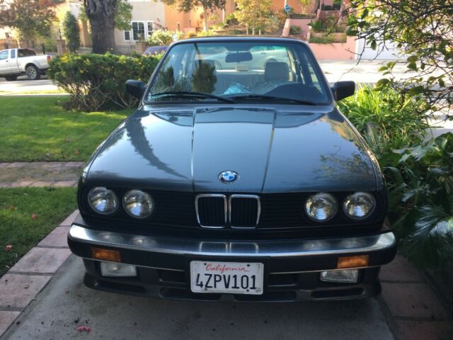 1987 Gray BMW 3-Series Coupe