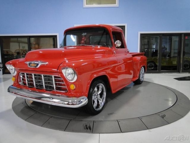 1955 Red Chevrolet 3100