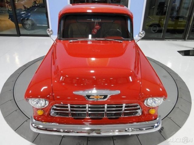 1955 Red Chevrolet 3100