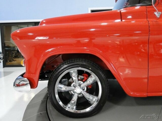 1955 Red Chevrolet 3100