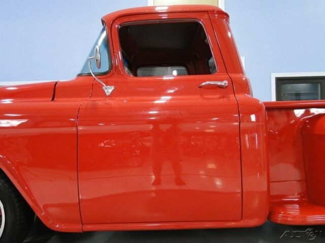 1955 Red Chevrolet 3100
