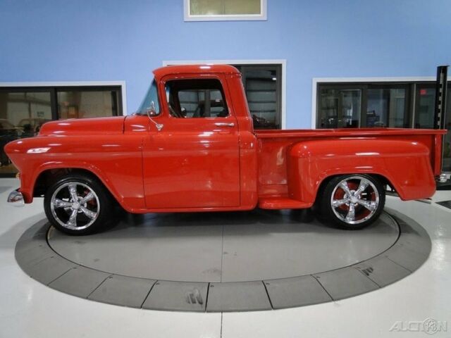 1955 Red Chevrolet 3100
