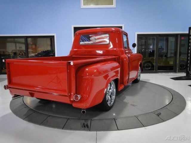 1955 Red Chevrolet 3100