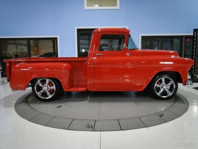 1955 Red Chevrolet 3100