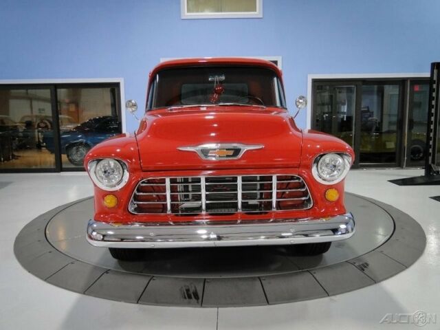 1955 Red Chevrolet 3100
