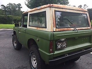 1966 Green Ford Bronco SUV