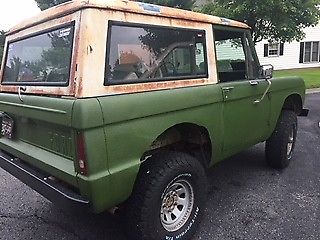 1966 Green Ford Bronco SUV