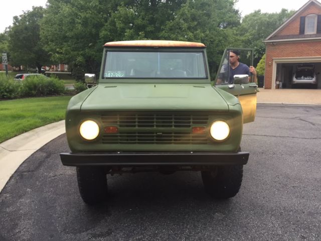 1966 Green Ford Bronco SUV