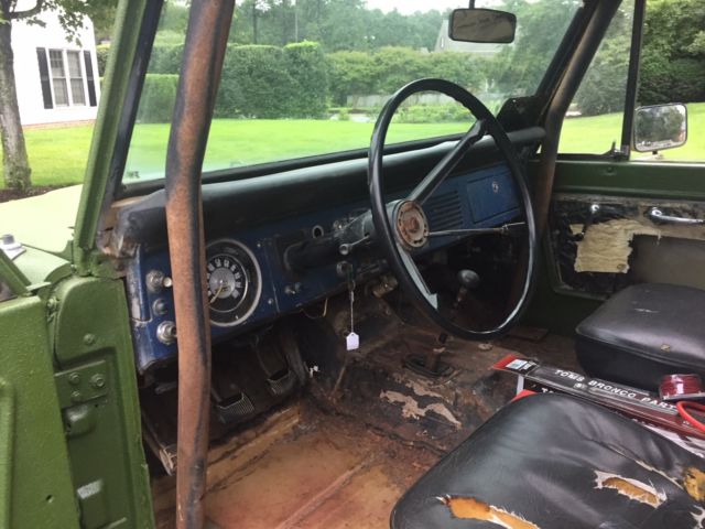 1966 Green Ford Bronco SUV