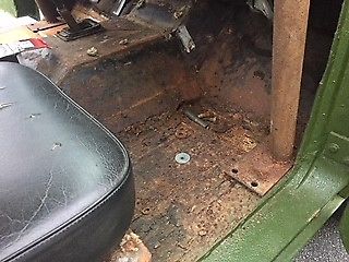 1966 Green Ford Bronco SUV