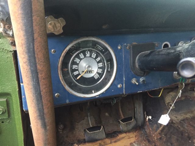 1966 Green Ford Bronco SUV