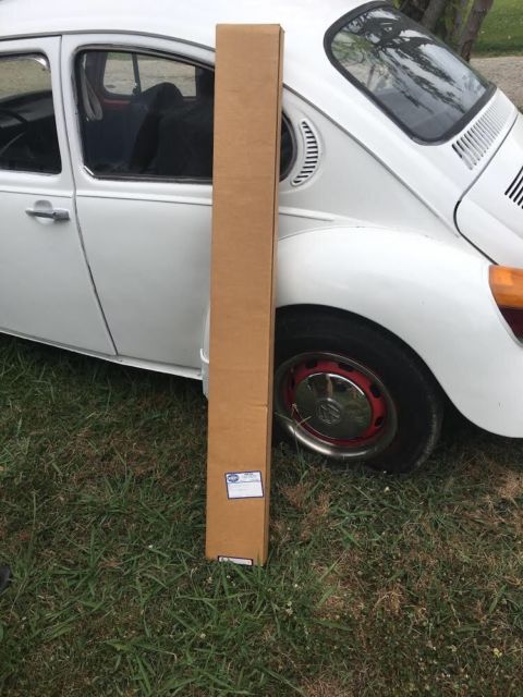 1974 White Volkswagen Beetle - Classic Coupe