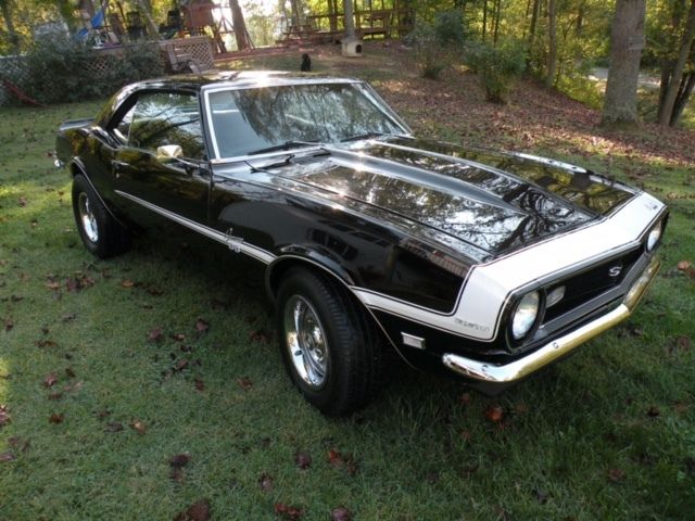 1968 Black Chevrolet Camaro Coupe