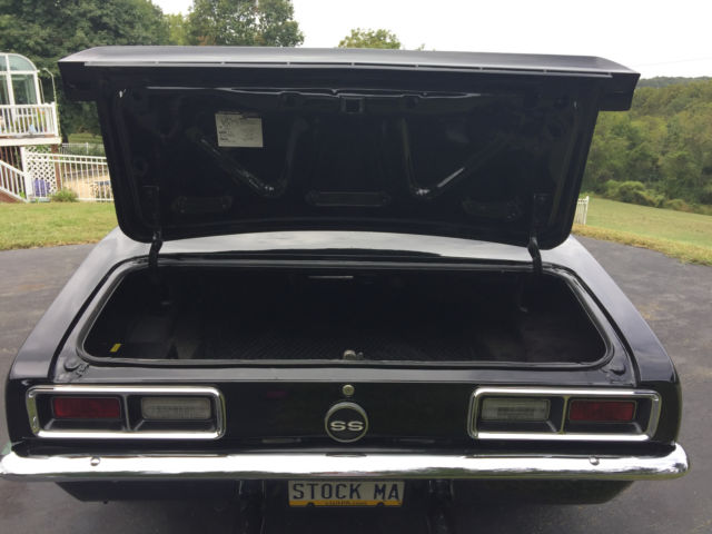 1968 Black Chevrolet Camaro Coupe