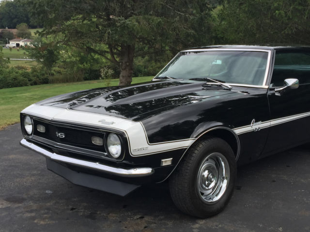 1968 Black Chevrolet Camaro Coupe