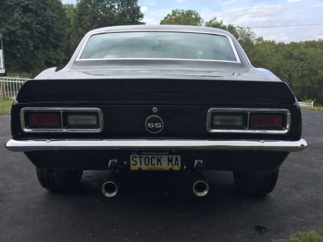 1968 Black Chevrolet Camaro Coupe