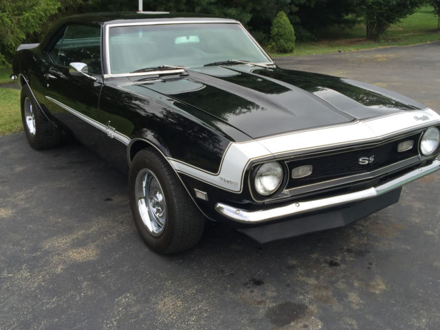 1968 Black Chevrolet Camaro Coupe