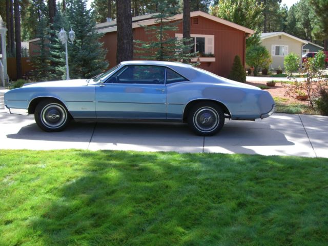 1966 Blue Buick Riviera Coupe