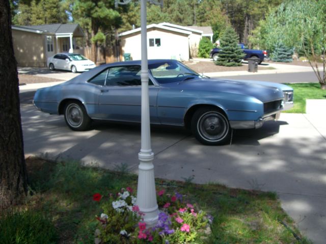 1966 Blue Buick Riviera Coupe