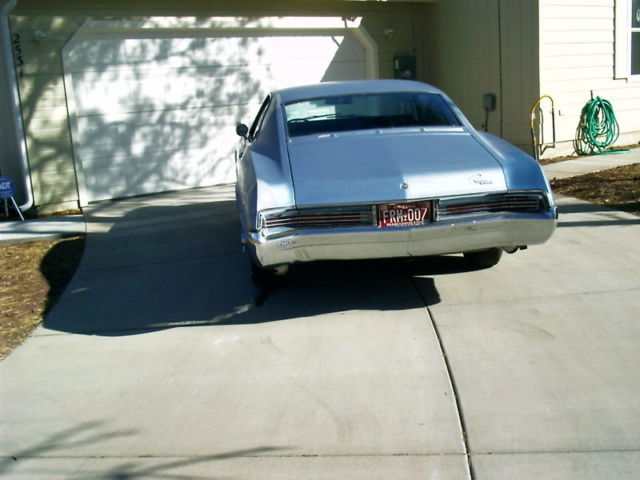 1966 Blue Buick Riviera Coupe