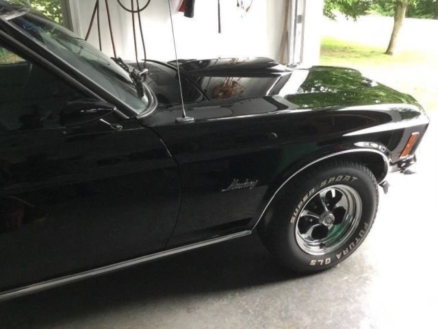 1970 Black Ford Mustang Coupe