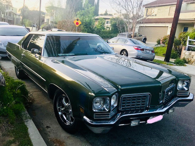 1972 Green Oldsmobile Ninety-Eight Coupe