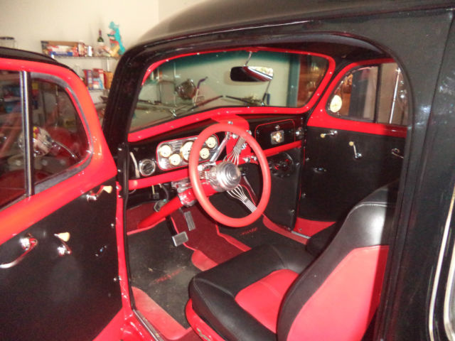 1938 Black/Red Chevrolet Other Sedan