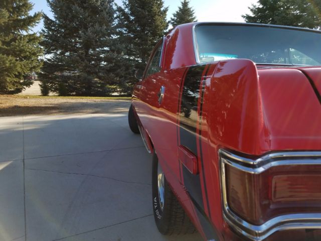 1974 Red Dodge Dart Coupe