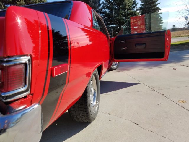 1974 Red Dodge Dart Coupe