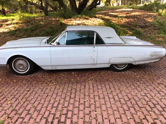 1961 Baby blue Ford Thunderbird Coupe