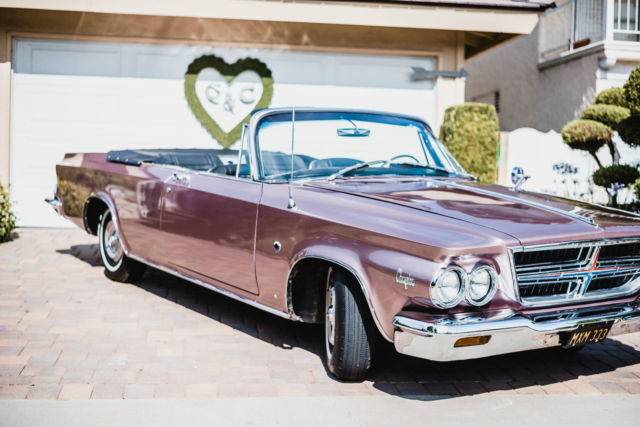 1964 Rosewood Chrysler 300 Series Convertible