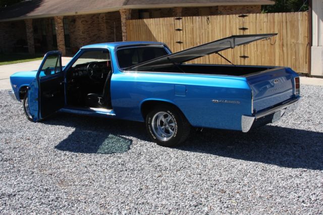 1966 Bright Aqua Blue Green/Blue Pearl Chevrolet El Camino El Camino