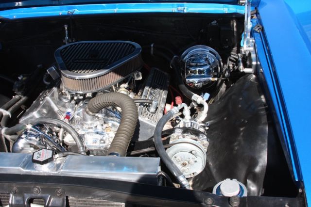 1966 Bright Aqua Blue Green/Blue Pearl Chevrolet El Camino El Camino