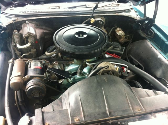 1972 Green Pontiac Le Mans Convertible