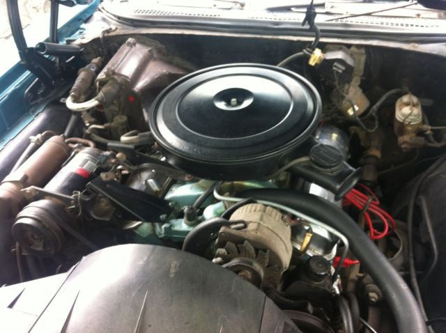 1972 Green Pontiac Le Mans Convertible