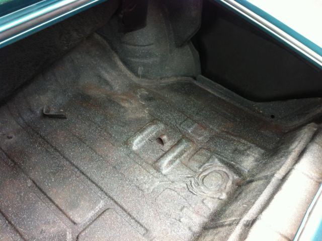 1972 Green Pontiac Le Mans Convertible