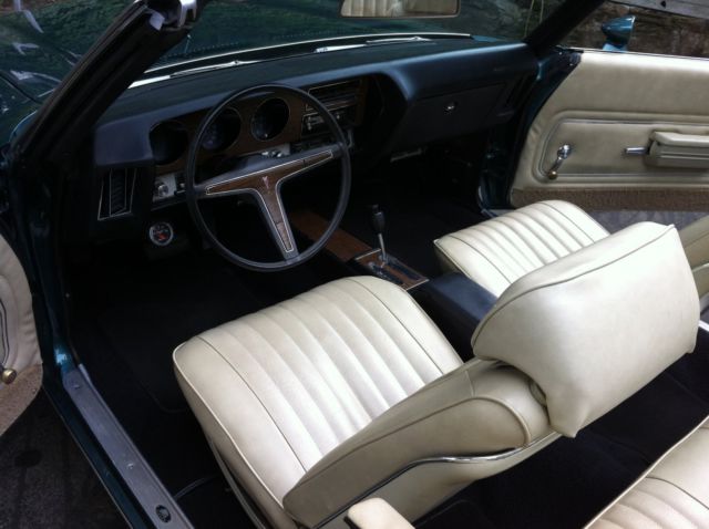 1972 Green Pontiac Le Mans Convertible