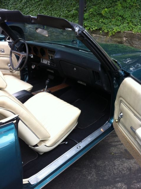 1972 Green Pontiac Le Mans Convertible