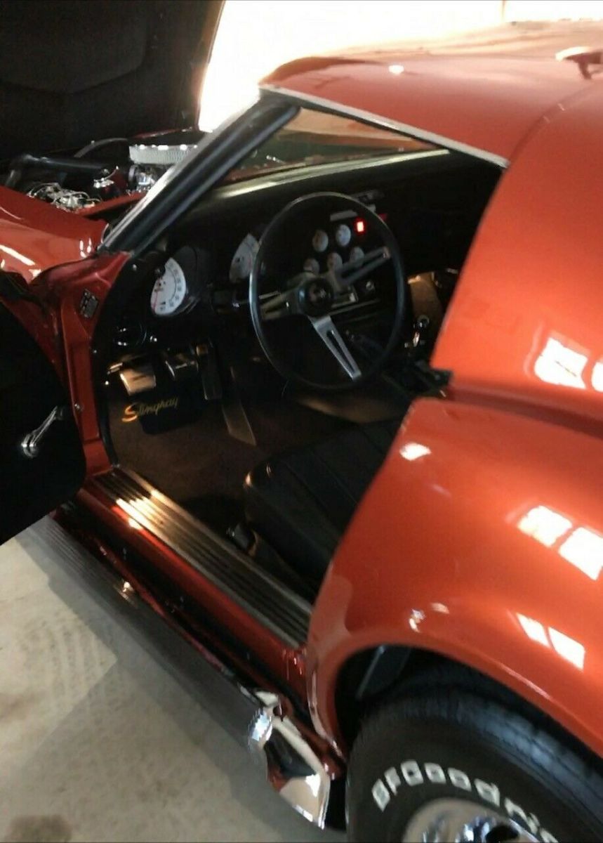 1969 Orange Chevrolet Corvette