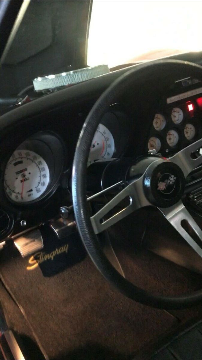 1969 Orange Chevrolet Corvette