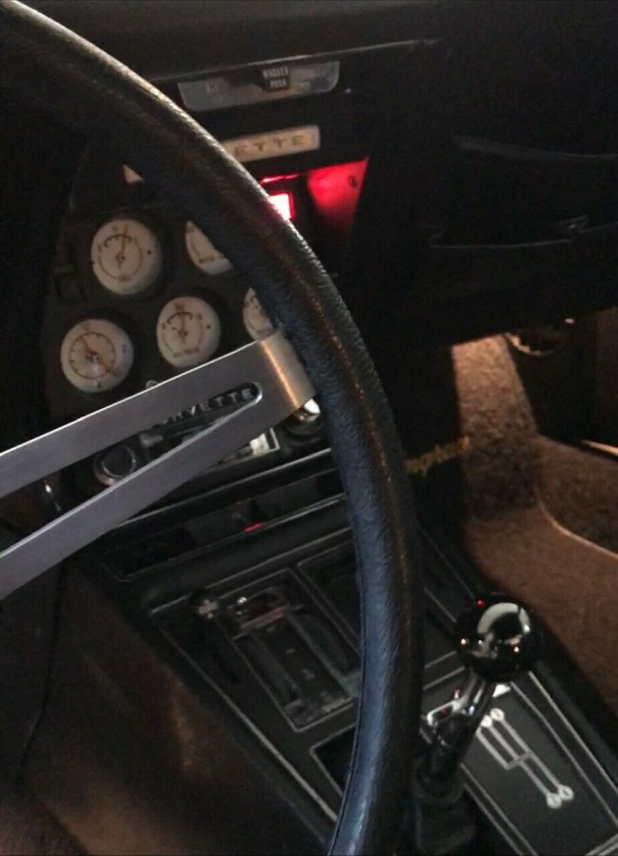 1969 Orange Chevrolet Corvette