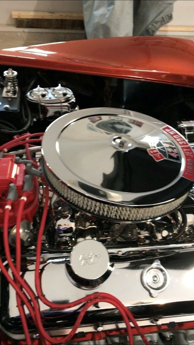 1969 Orange Chevrolet Corvette