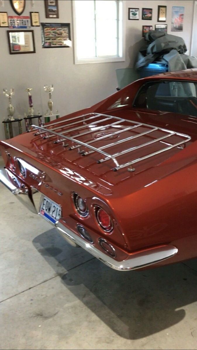 1969 Orange Chevrolet Corvette