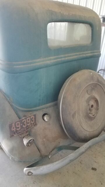 1934 Green Chevrolet Chevelle Sedan